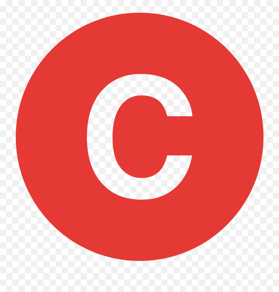 Fileeo Circle Red Letter - Csvg Wikimedia Commons Bond Street Station Emoji,:c Emoji