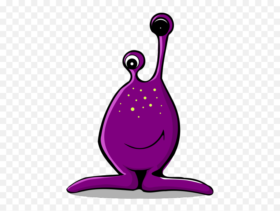 Purple Alien Png Svg Clip Art For Web - Cartoon Alien Clipart Emoji,Purple Alien Emoji
