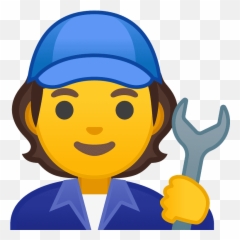 Mechanic Emoji Clipart - Yamba