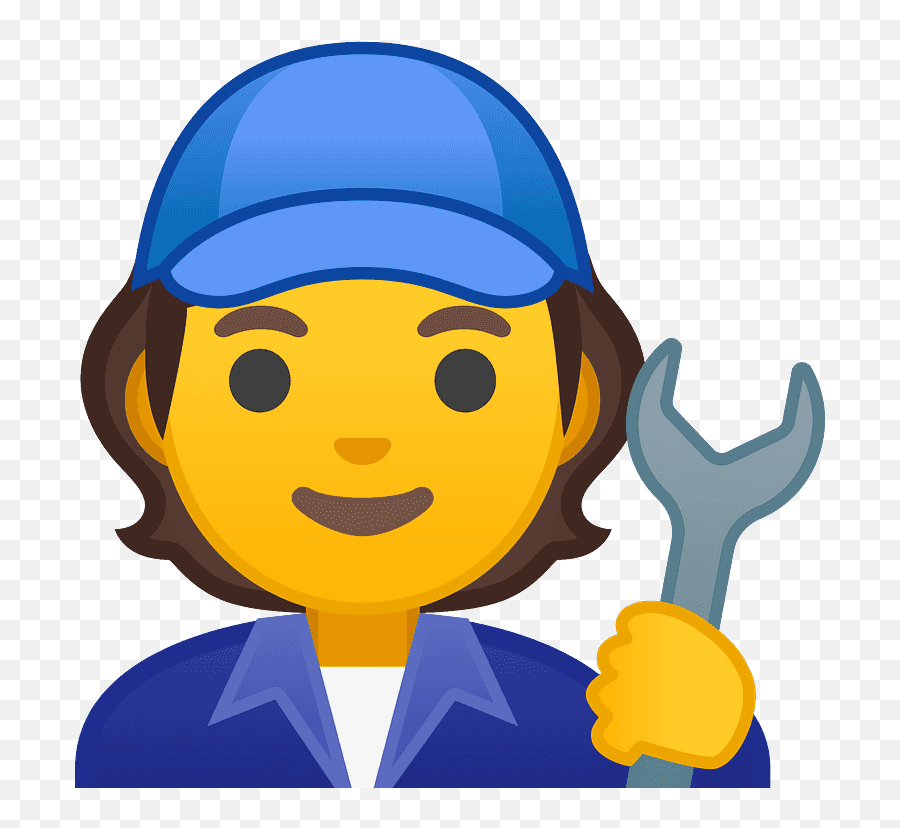 Mechanic Emoji Clipart - Yamba,Plumber Emoji