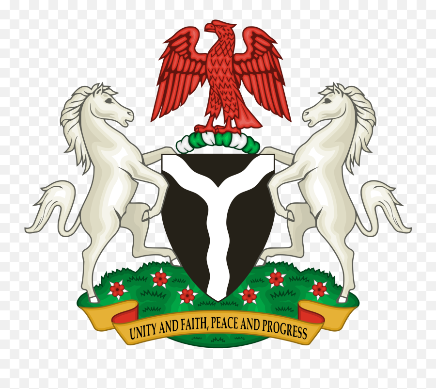 Coat Of Arms Of Nigeria - Transparent Nigeria Coat Of Arm Png Emoji,The Emoji Movie