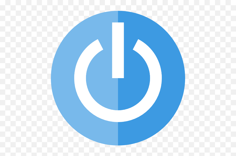 Technology Energy Start Button Multimedia Option Power - Vector Power Button Png Emoji,Power Button Emoji