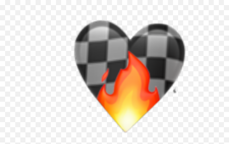 Emoji Fire Heart Tumblr Iphone Beautiful - Flame,Emoji Fire