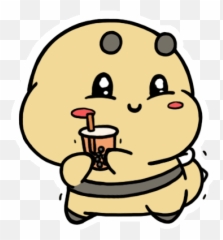 Sip The Tea Stickers For Android Ios - Cute Bubble Tea Gif Emoji,Sips Tea Emoji