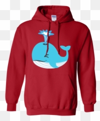 Whale Blow Hole Spray Emoji Hoodie - Hoodie,Splash Emoji
