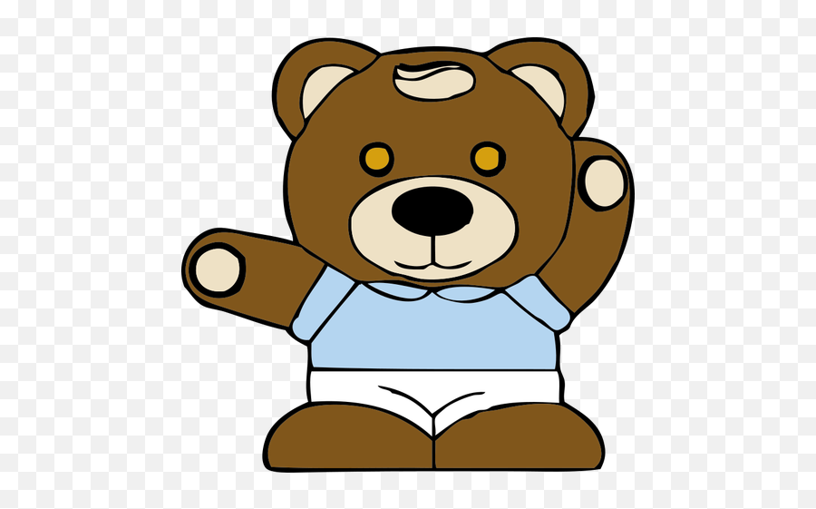 Teddy Bear Toy Vector Graphics - Teddy Bear Gif Clipart Emoji,Bear Hug Emoji