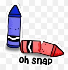 Ohsnap Voteme Crayons - Snap Emoji