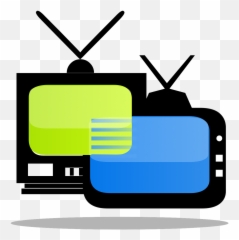 Television Tv Icon Logo Design - Logotipo Televisão Emoji