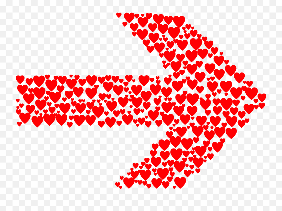 Hearts Arrow Transparent Png - Right Arrow With Hearts Emoji,Heart With Arrow Emoji