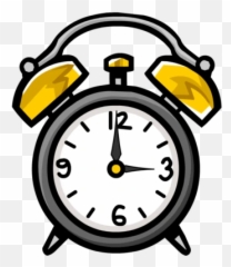 Alarm Clock - Club Penguin Clock Emoji,Clock Emojis