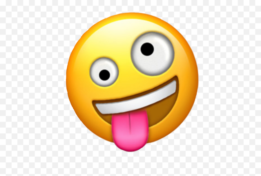 Silly Goofy Sickomodee Iphone Emoji Ios - Smiley,Goofy Emoji