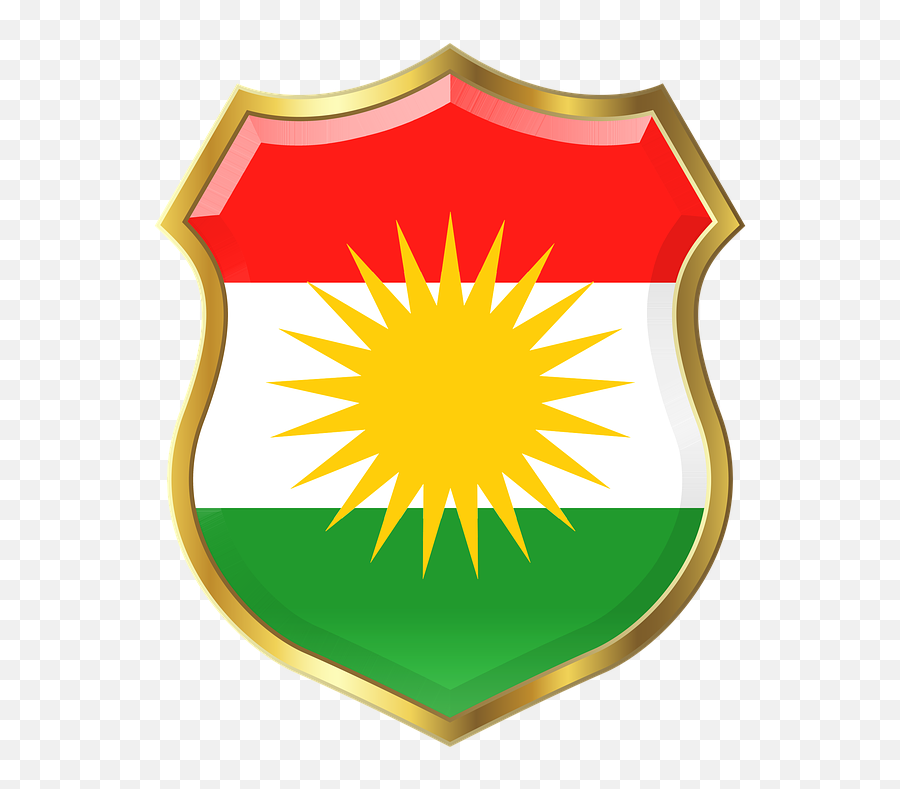 Shield Iran Kurds - Us And Kurdistan Flag Emoji,Iran Flag Emoji