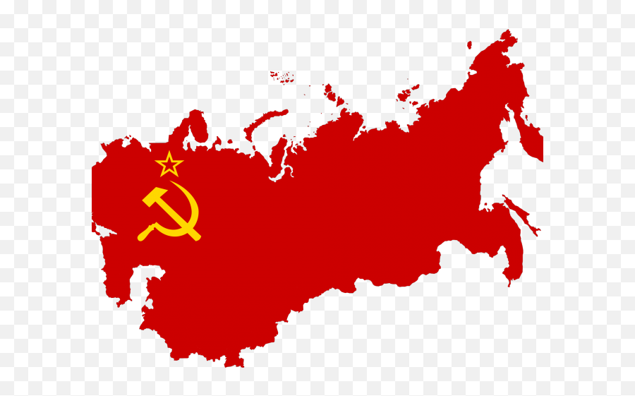 The Soviet Union Clipart Soldier - Soviet Union Flag Map Soviet Union Flag Map Emoji,Soviet Union Flag Emoji