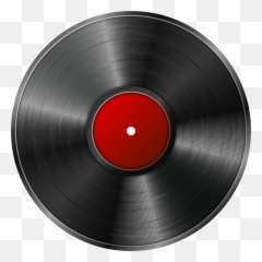Transparent Record Clipart - Music Records Emoji,Vinyl Record Emoji