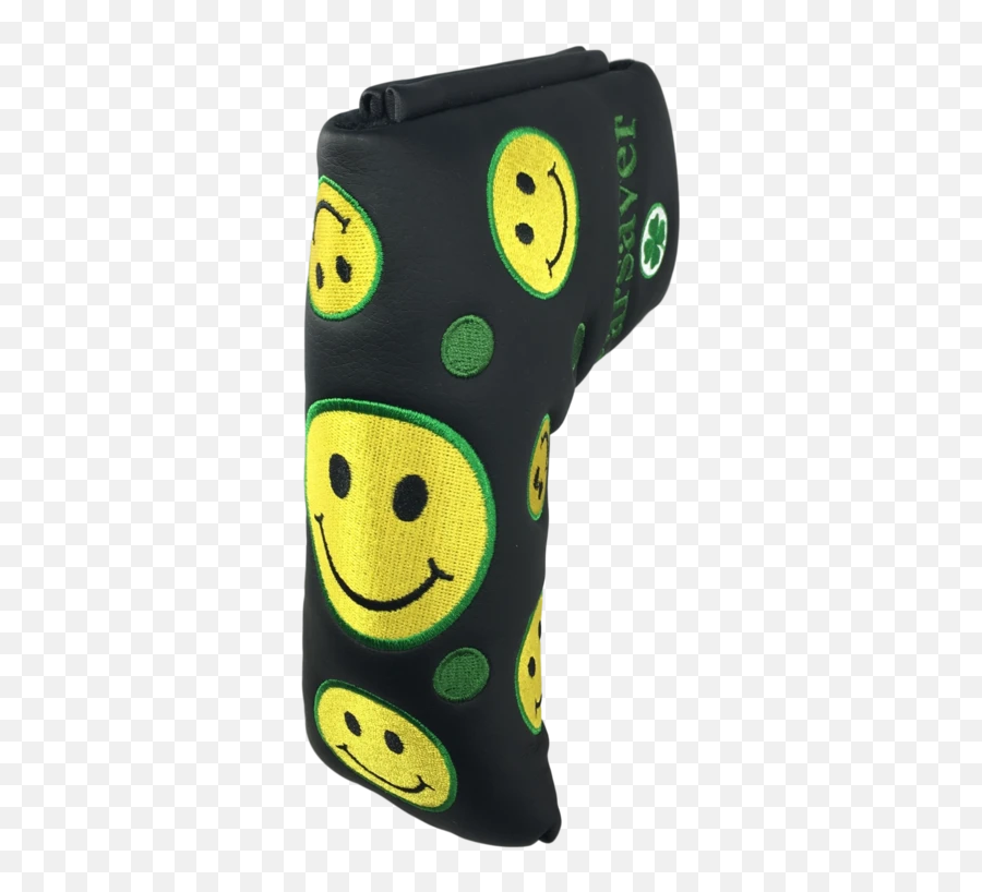 2d Parsaver Deluxe Putter Cover - Smiley Black Smartphone Emoji,Magic Wand Emoticon