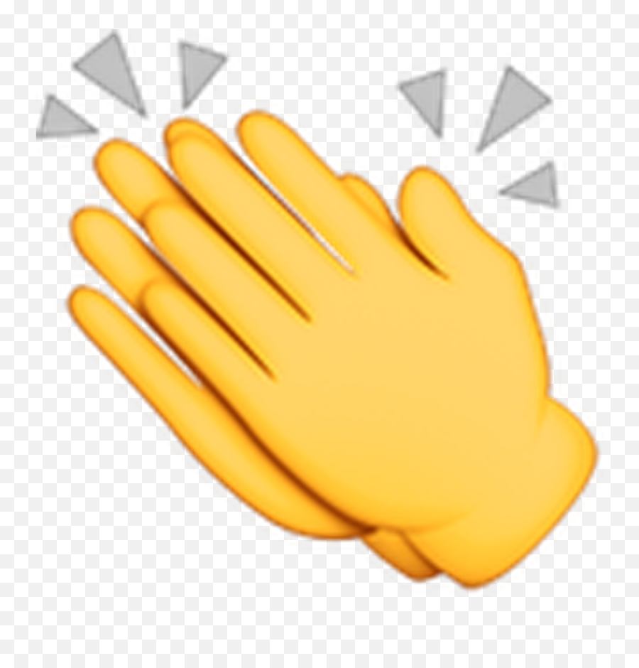 Clapping Hands Png Png Download - Emoji Aplausos,Twitter Clap Emoji