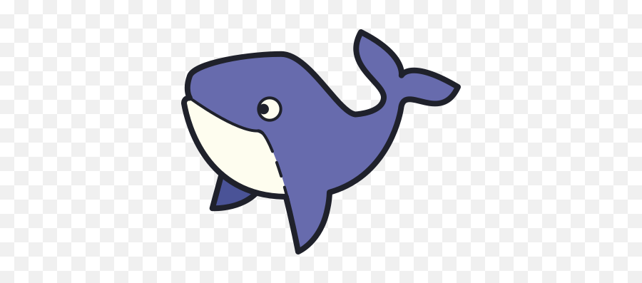 Whale Icon - Clip Art Emoji,Emoji Free Whale