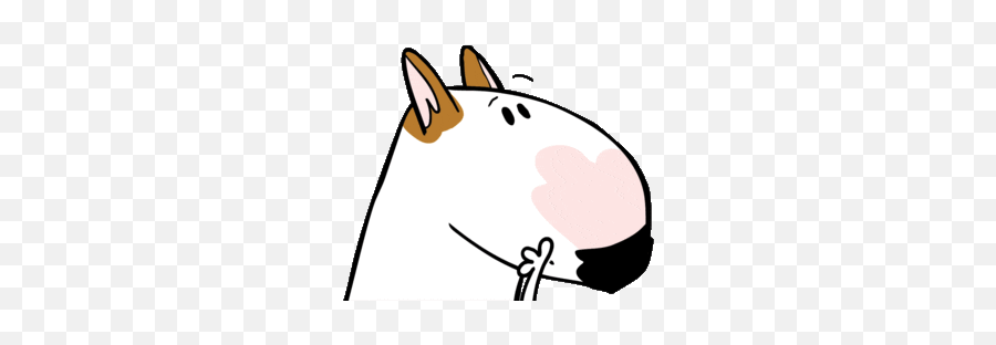 Emoji Pictures Bull Terrier Cute Gif - Jimmy The Bull Gif,Bull Emoji