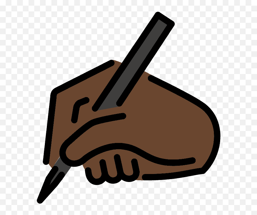 Writing Hand Emoji Clipart Free Download Transparent Png - Writing Logo Clip Art,Surfer Hand Emoji