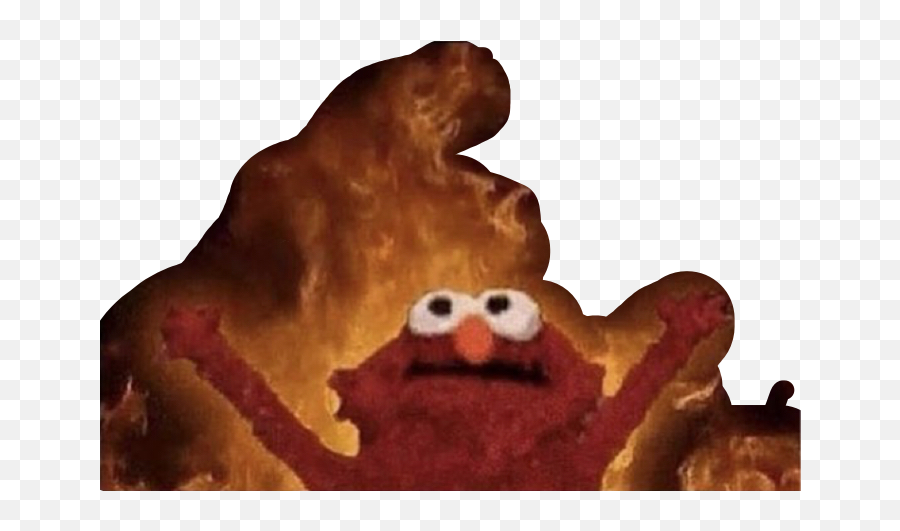 Download Elmo Fire Meme Background - Elmow Memes Emoji,Elmo Emoji