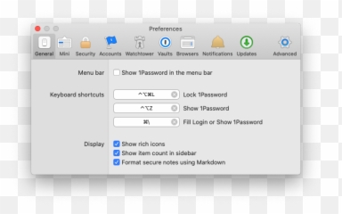 Launch 1password Main Windows With - Technology Applications Emoji