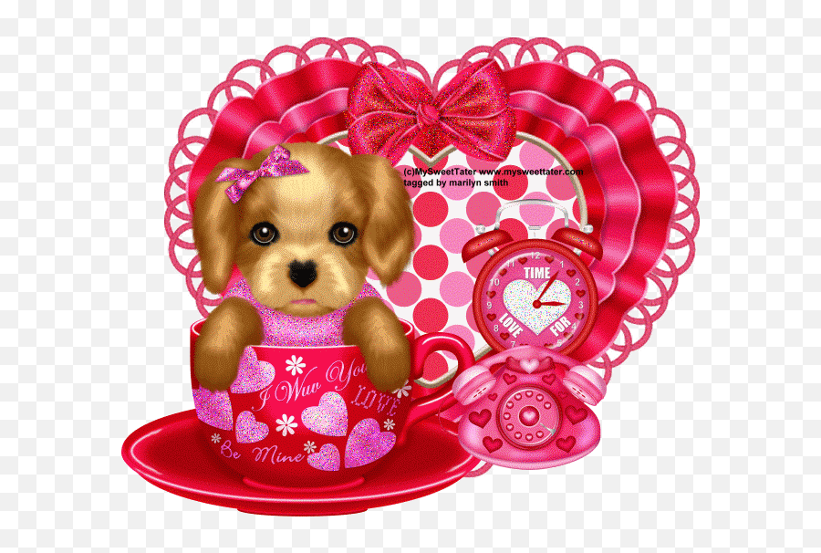 Top Valentine Stickers For Android U0026 Ios Gfycat - Dog Cute Valentines Gif Emoji,Donkey Emoji Iphone