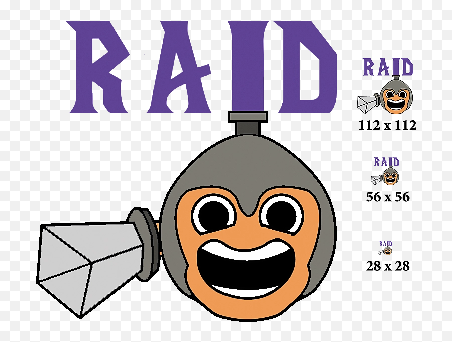 Raid Dribbble - Smpn 1 Megamendung Emoji,Twitch Emoticon