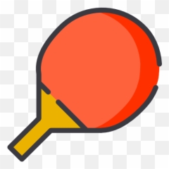 Ping Icon At Getdrawings - Cartoon Pong Paddle Png Emoji