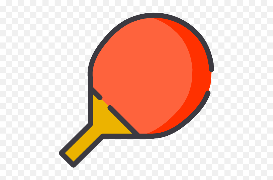 Ping Icon At Getdrawings - Cartoon Ping Pong Paddle Png Emoji,Ping Pong Emoji