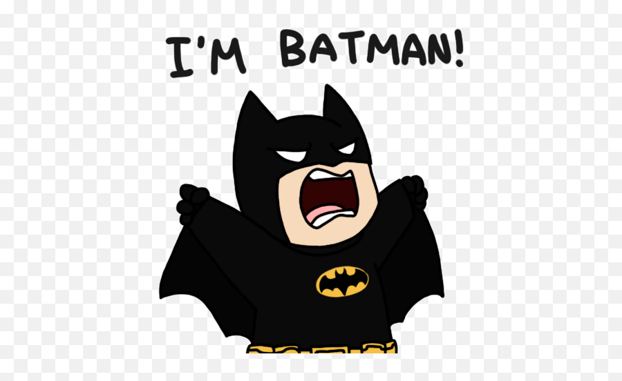 Only One Who Doesnt Like Dc Comics - Cute Batman Chibi Emoji,Batman Emoji Keyboard