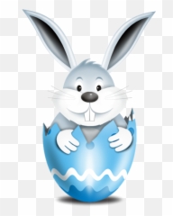 Png Easter Bunny Egg Red - Transparent Emoji