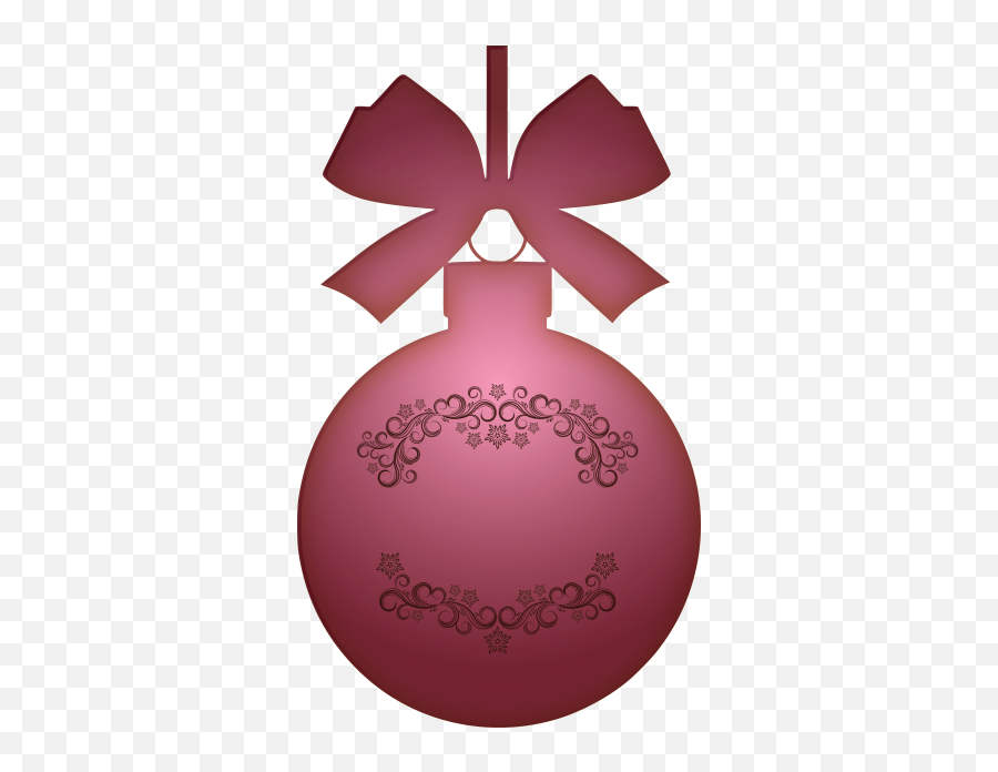 Red Christmas Bauble Free Stock Photo - Christmas Day Emoji,Brother And Sister Emoji