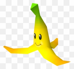 Double Dash - Mario Kart Banana Png Emoji