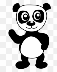 Free Panda Bear Clip Art Vector - Emoji