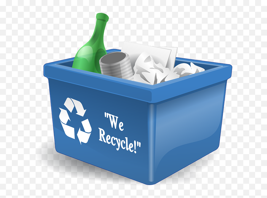 Recycle Bin Container - Can Bottle Glass Recycling Emoji,Trash Bin Emoji