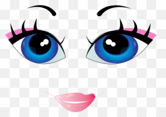 Eye Clipart Lady Transparent - Girl Eyes Emoji