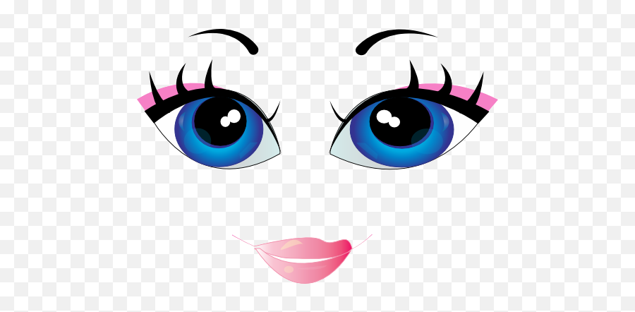 Eye Clipart Lady Eye Lady Transparent - Girl Eyes Clipart Transparent Emoji,Lady Pig Emoji