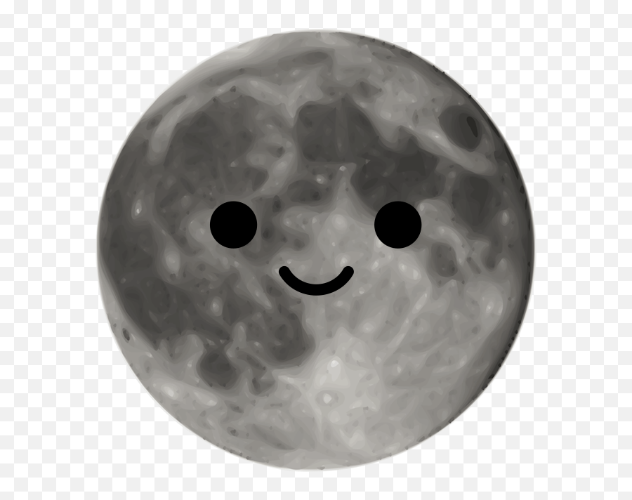 Moonemoji - Realistic Moon Clip Art,Moon Emojis In Order