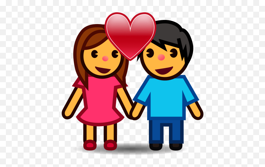 Man And Woman Holding Hands Emoji For Facebook Email Sms - Couple Emoji Png,Holding Hands Emoji