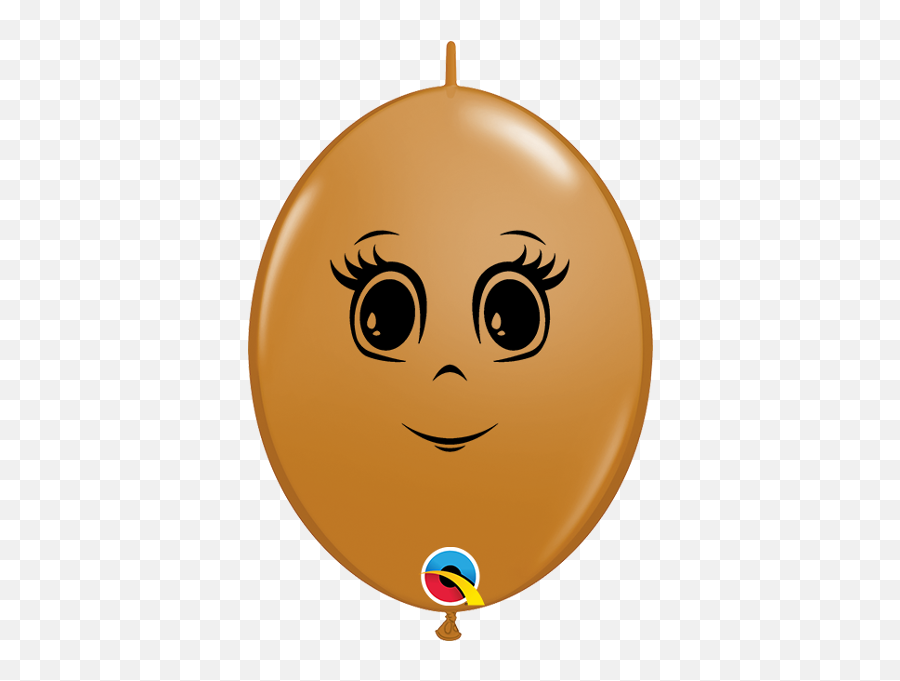 Feminine Face Latex Balloons - Balloon Face Emoji,Emoji Balloons