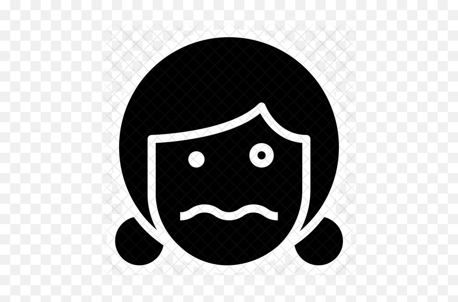 Fear Emoji Icon - Icon,Face Screaming In Fear Emoji