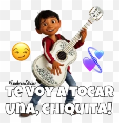 Cocodisney Pixar Stickers For Whatsapp - Miguel Coco Emoji,Acoustic Guitar Emoji