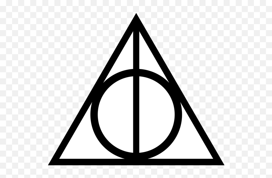 How To Create The Deathly Hallows Symbol In Text - Deathly Hallows Symbol Png Emoji,Cut And Paste Emoji