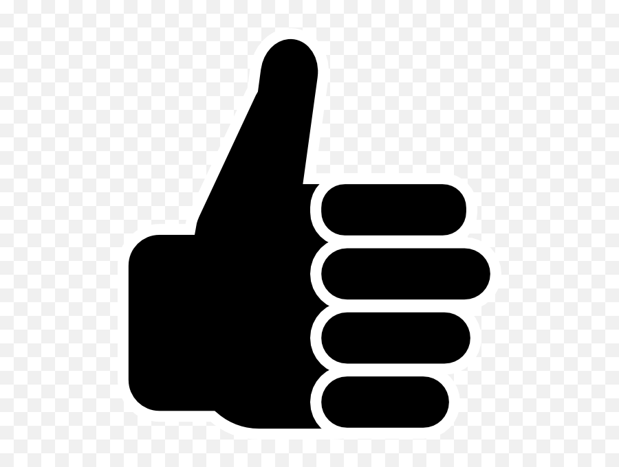 Thumb Clipart - Thumbs Up Vector Png Emoji,Sideways Thumb Emoji