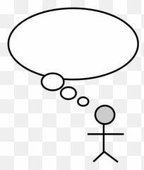 Thought Bubble Images - Clipartsco Person With Emoji