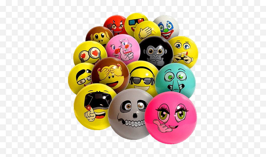 Emoji Balls - Smiley,High 5 Emoticon