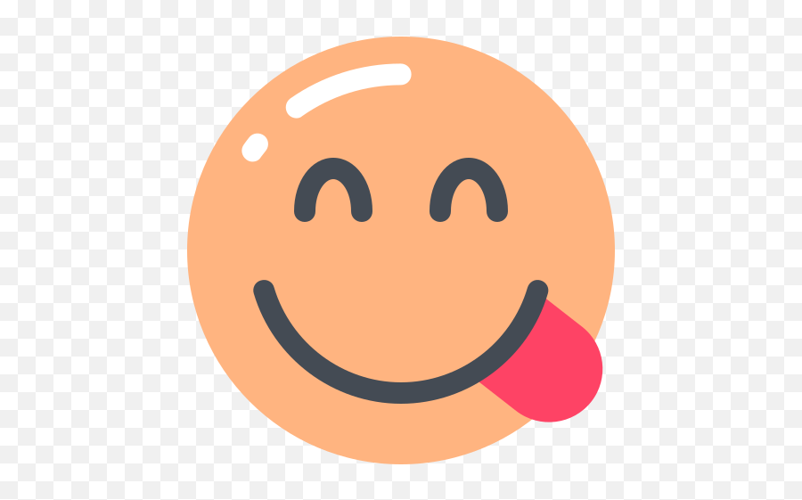 Face Savoring Food Emoji Free Icon - Pastel Emoji Icon,Emoji Food