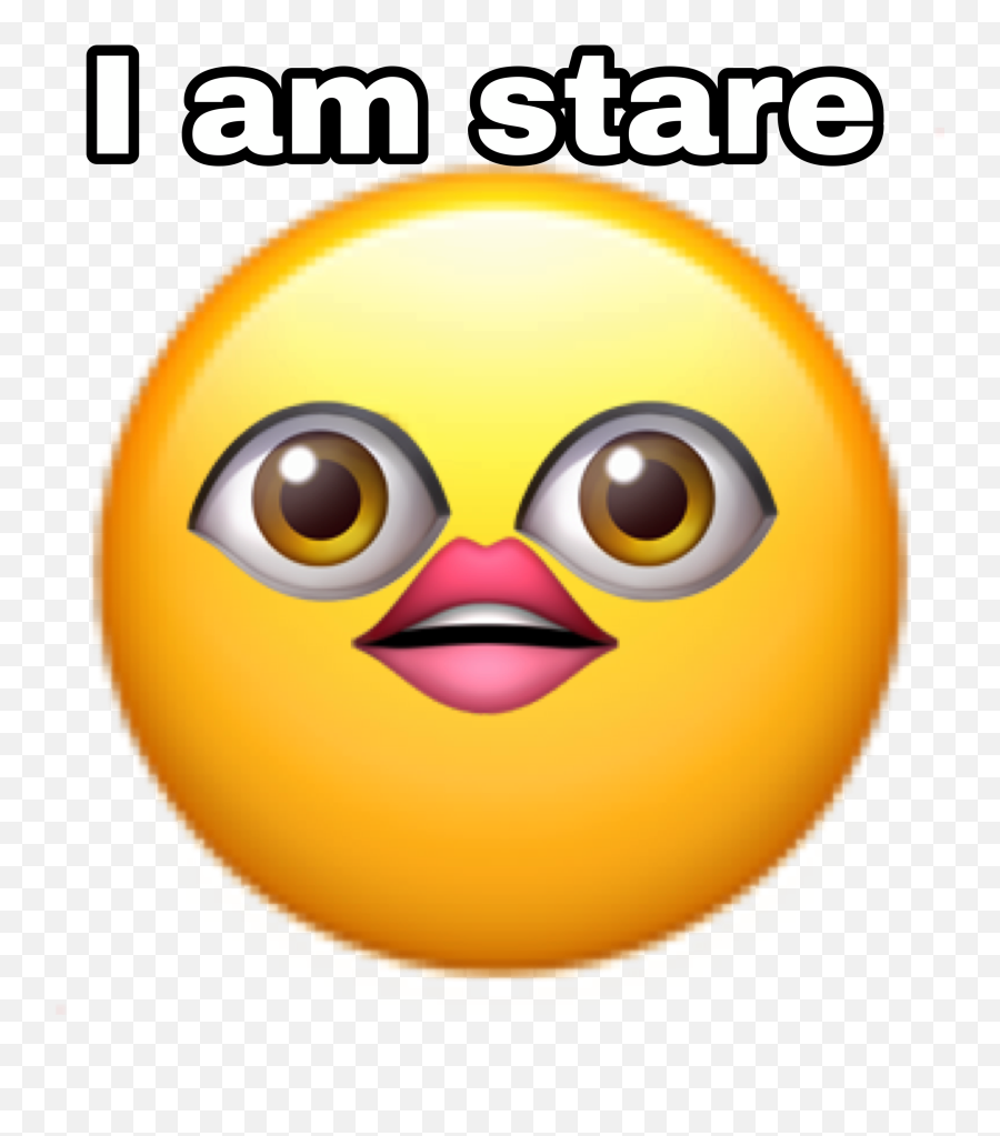 Eye Stare Look Sticker - Happy Emoji,Stare Emoji