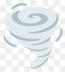 Tornado Emoji Clipart - Tornade