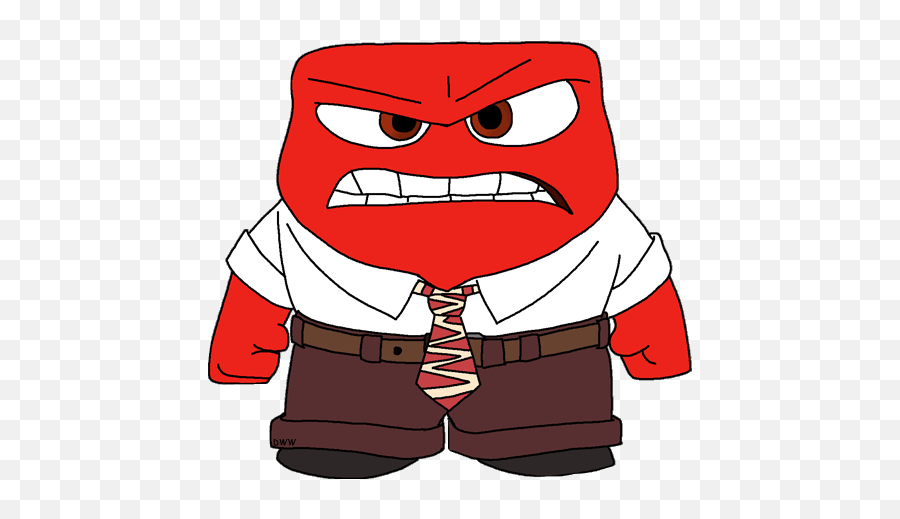 Anger Clipart Inside Out Anger Inside Out Transparent Free - Anger Inside Out Cartoon Emoji,Fuming Emoji